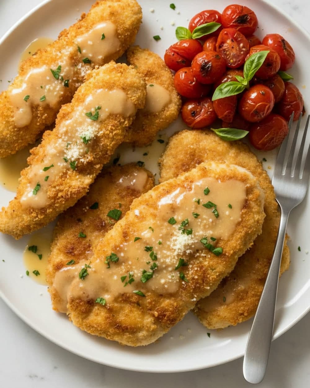 25-Minute Panko Tenders and Parmesan Cutlets