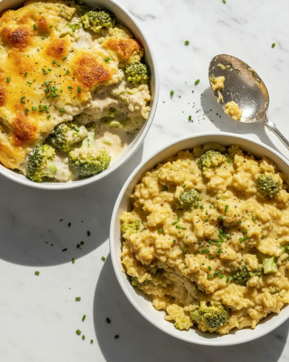 40-Minute Broccoli Casserole and Broccoli Rice Casserole