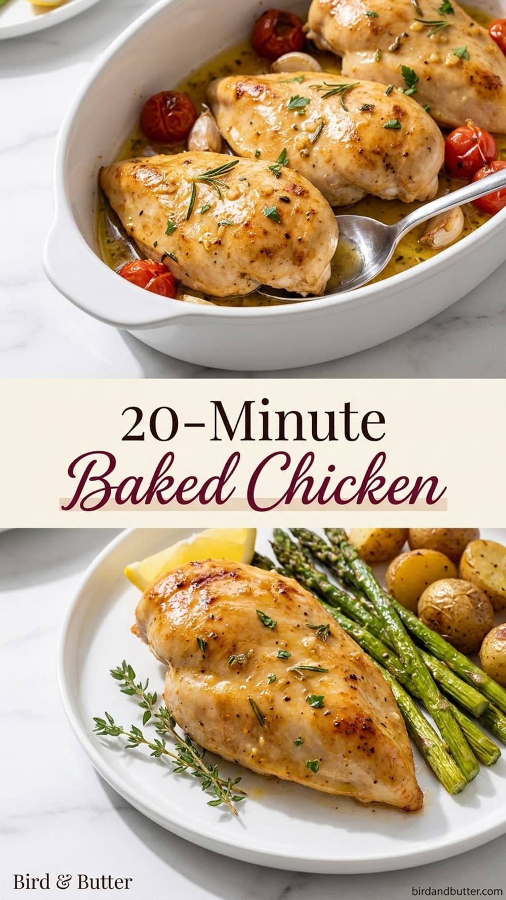 20-Minute Baked Chicken