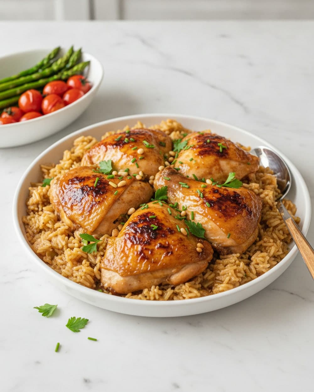 45-Minute Chicken Rice Casserole