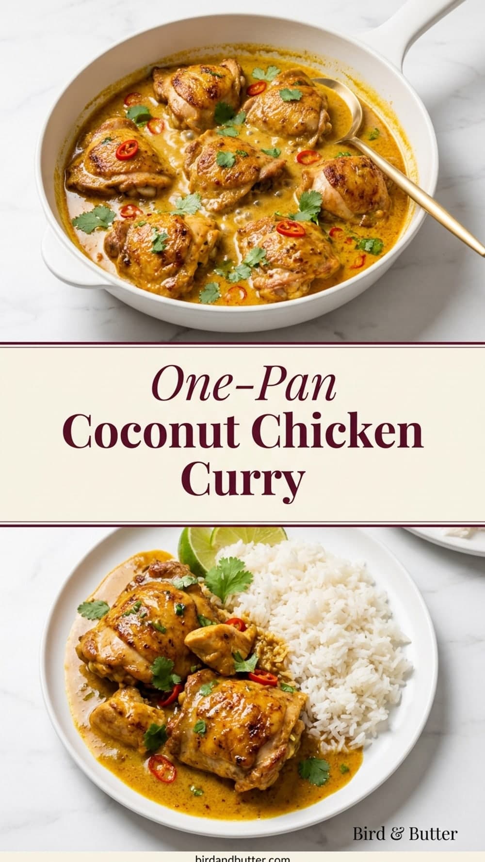One-Pan Coconut Chicken Curry