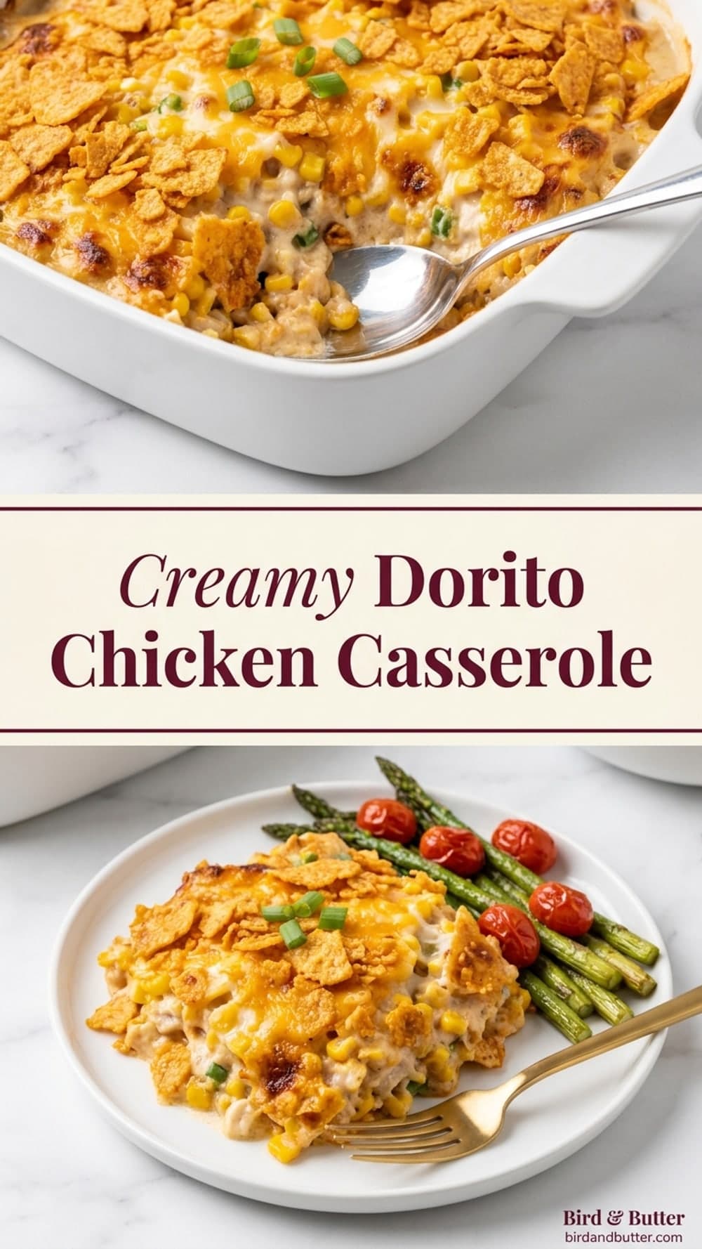 Creamy Dorito Chicken Casserole