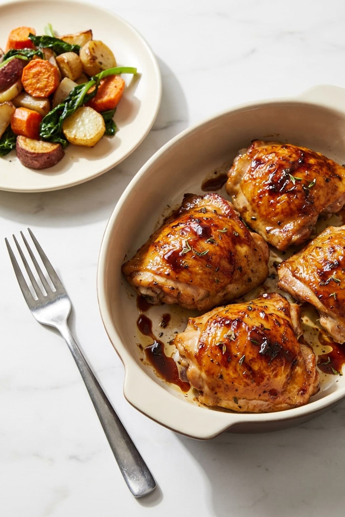 Oven Baked Chicken Thighs in 30 Minutes