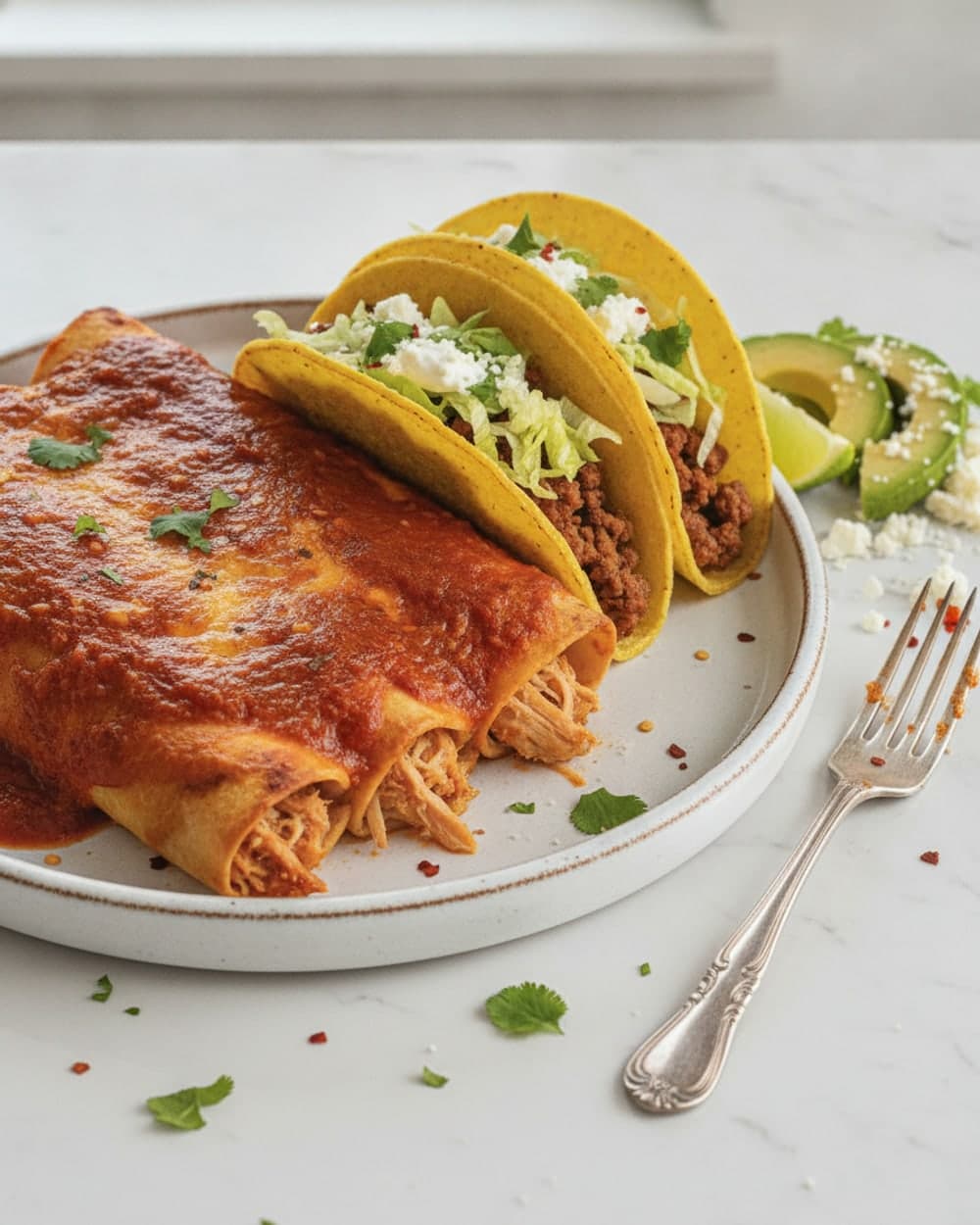 Crisp Tacos and Enchilada Bake