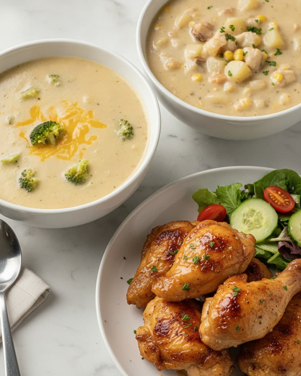 Broccoli Cheddar Soup and Chowder