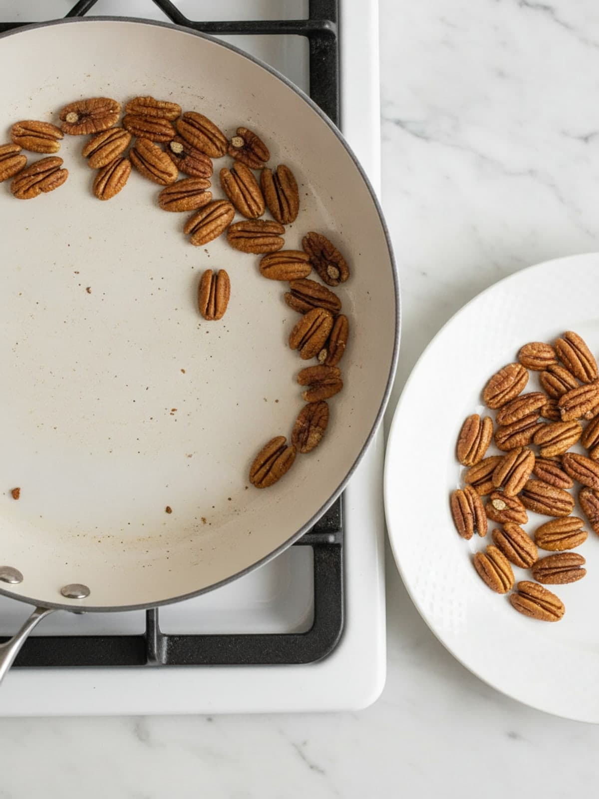 Rotisserie Chicken Salad for Four-Day Lunches: Toast the pecans