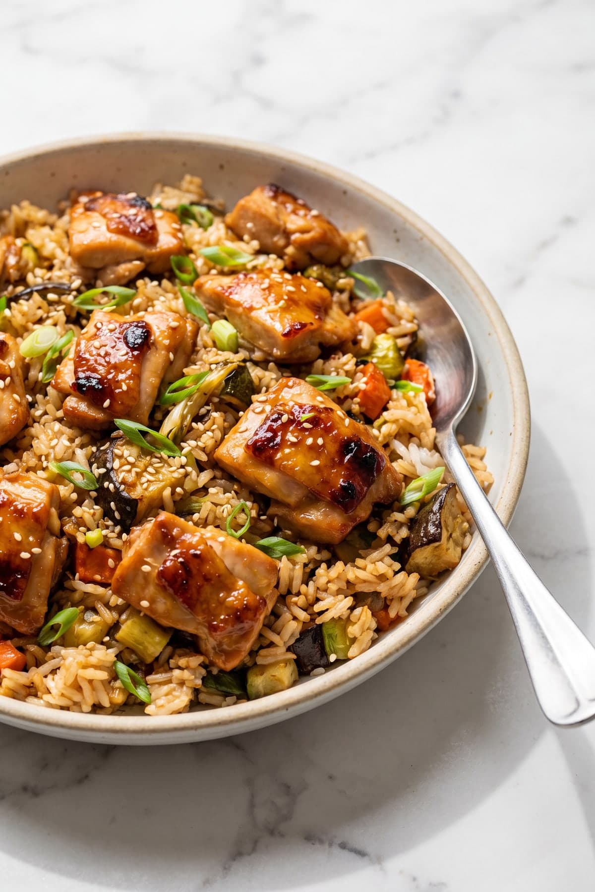 Sheet Pan Dinners Chicken Fried Rice