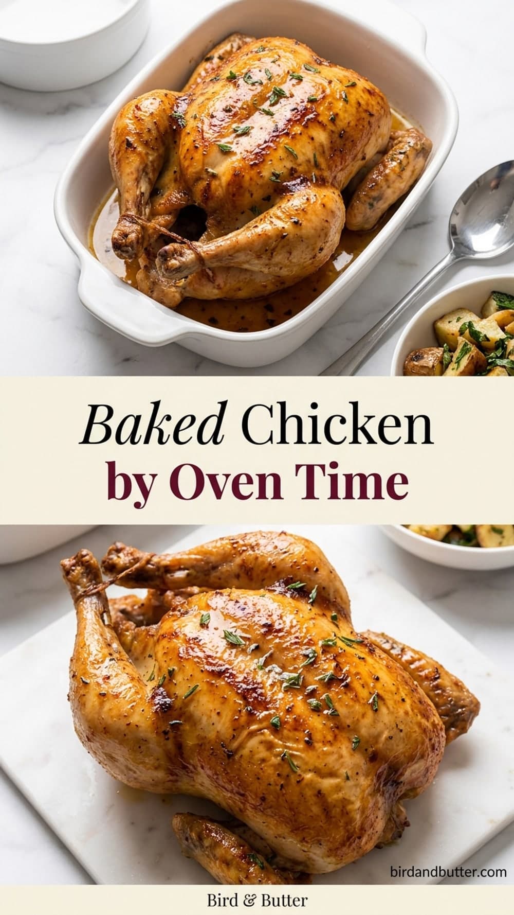 Baked Chicken by Oven Time