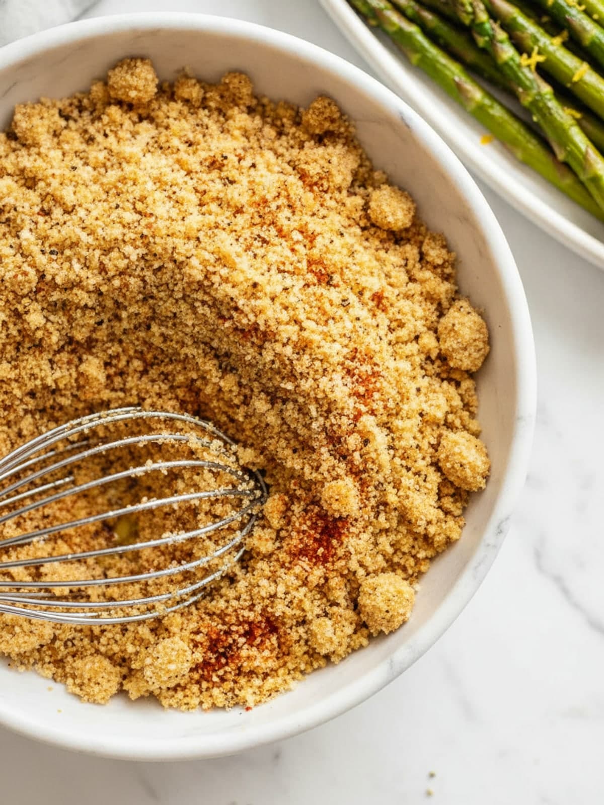 Baked Breaded Chicken Cutlets: Mix coating