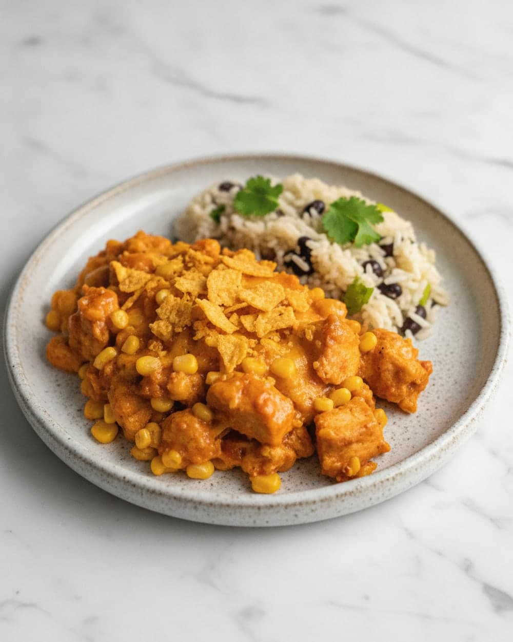 Dorito Chicken Corn Casserole