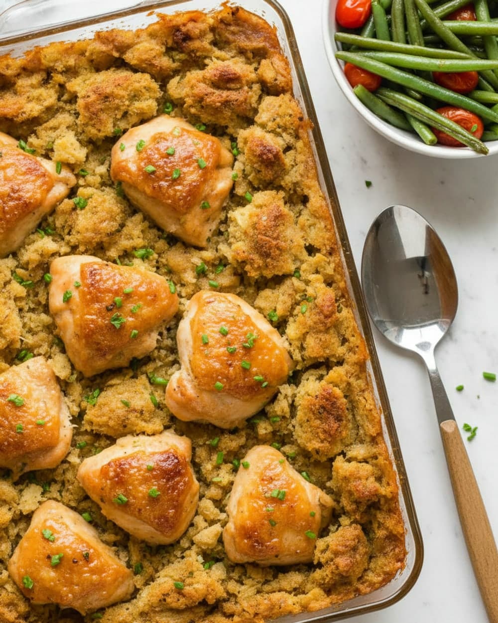 Chicken Stuffing Casserole Bake
