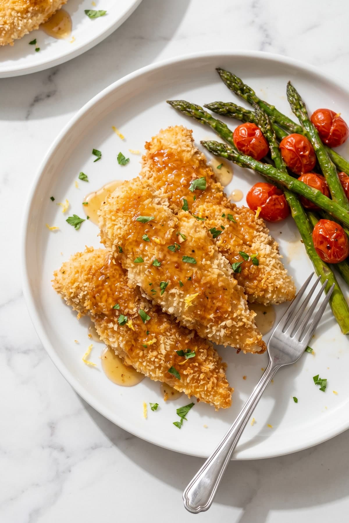 Baked Chicken Tenders with Crisp Panko