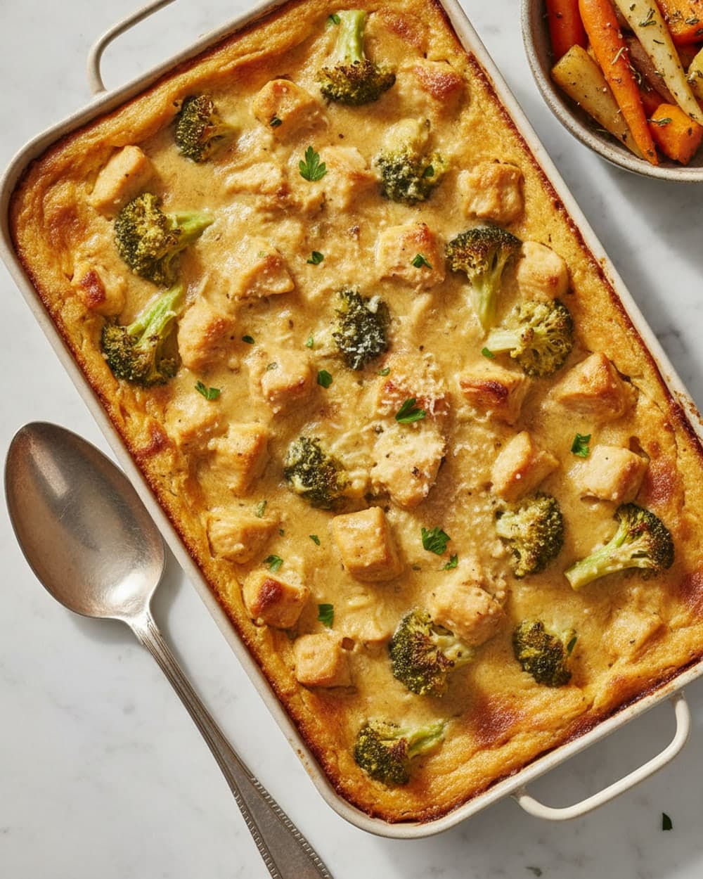 50-Minute Chicken Broccoli Casserole