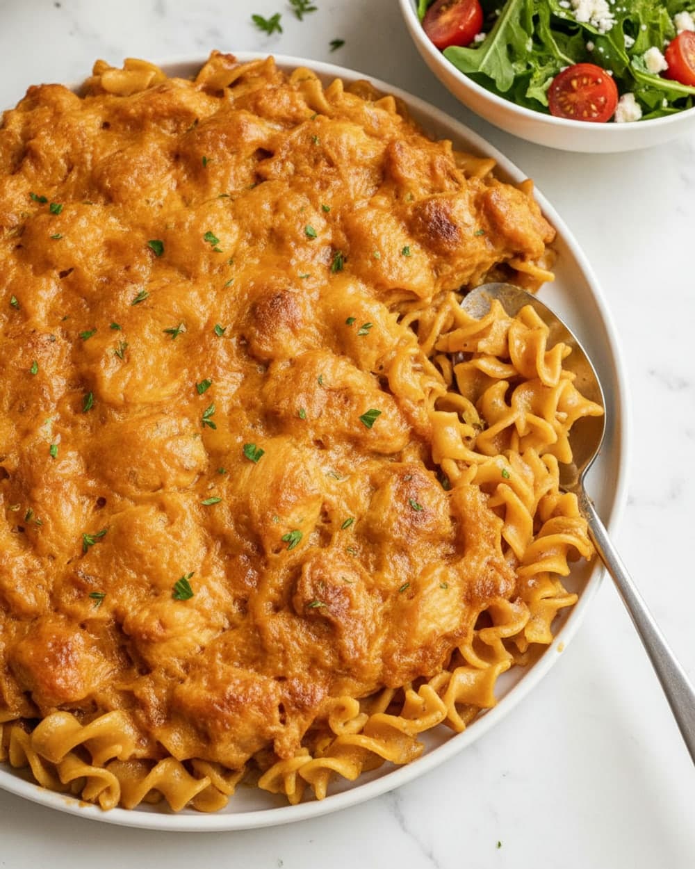 85-Minute Chicken Noodle Casserole