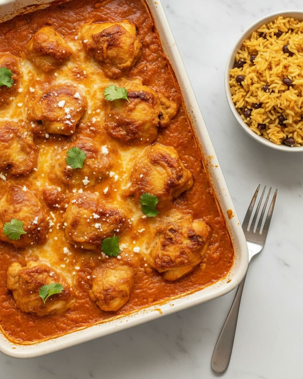 90-Minute Mexican Chicken Casserole
