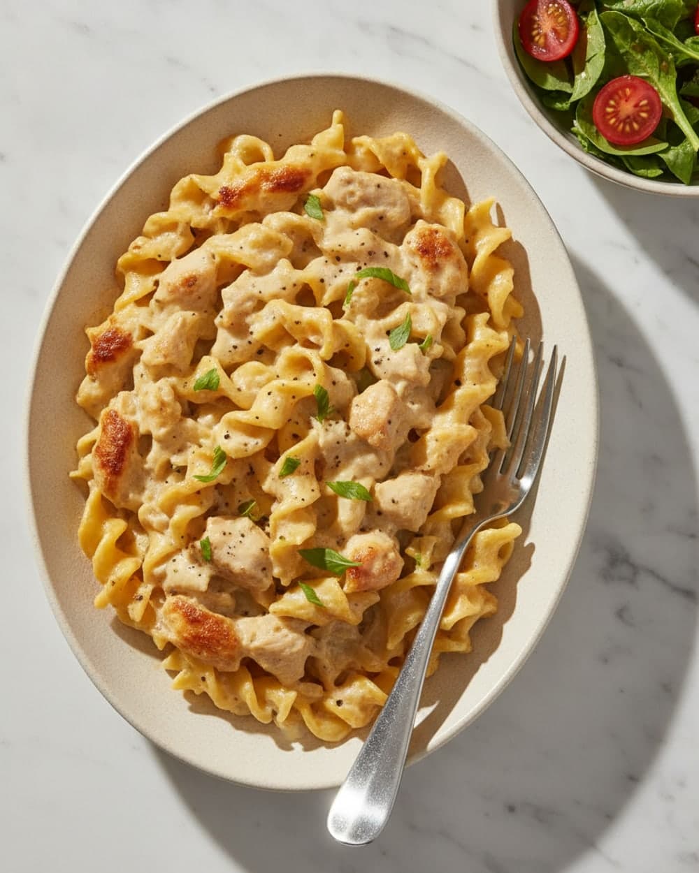 Creamy Chicken Noodle Casserole