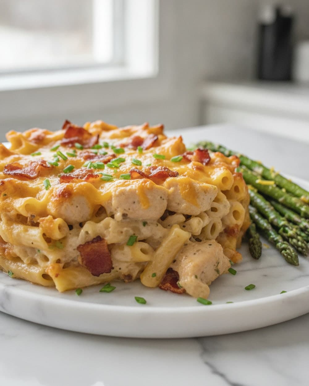 Chicken Bacon Ranch Casserole