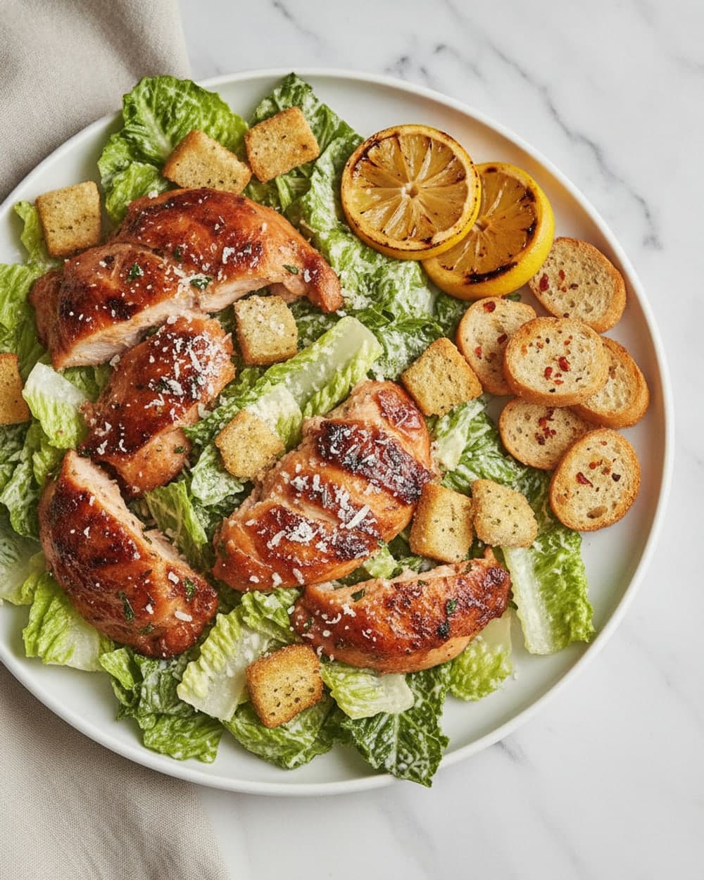 Rotisserie Chicken Caesar Salad