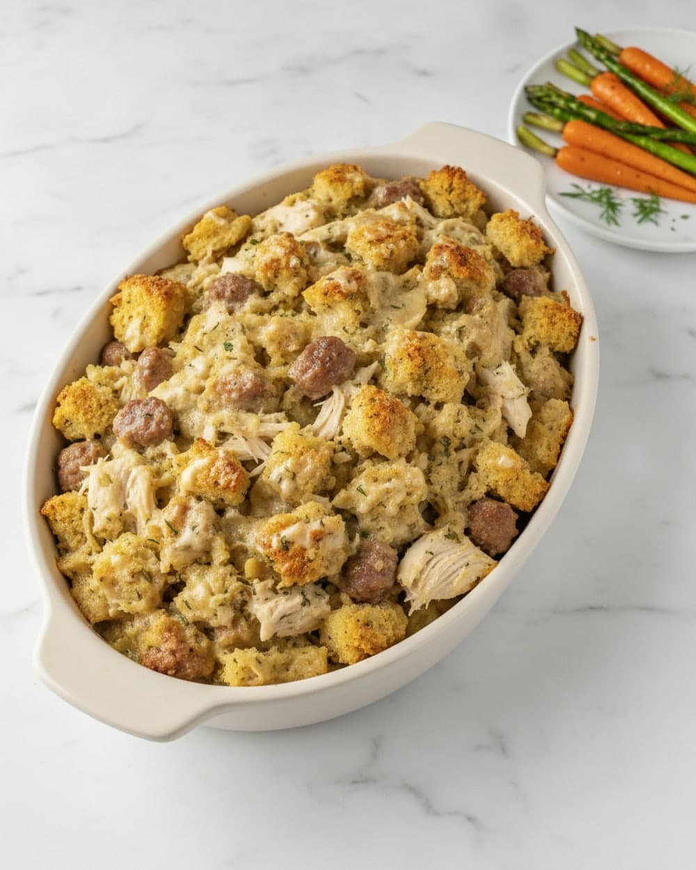 Chicken Stuffing Casserole