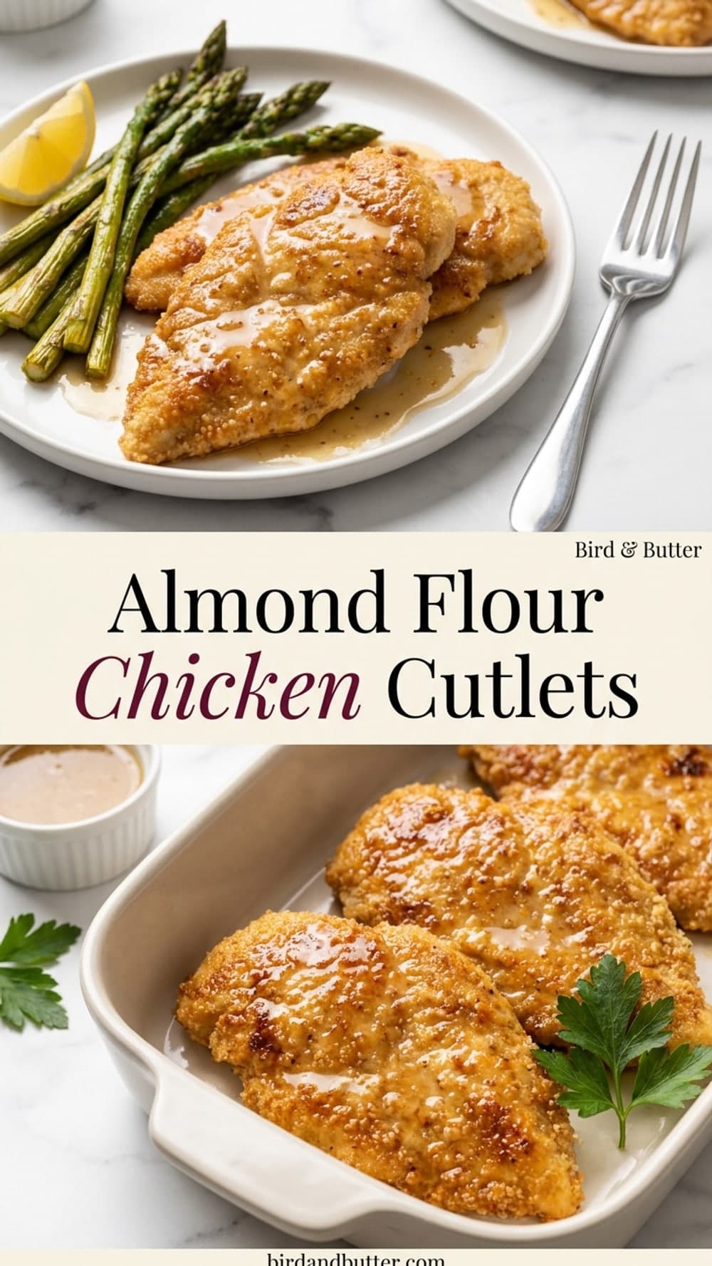 Almond Flour Chicken Cutlets