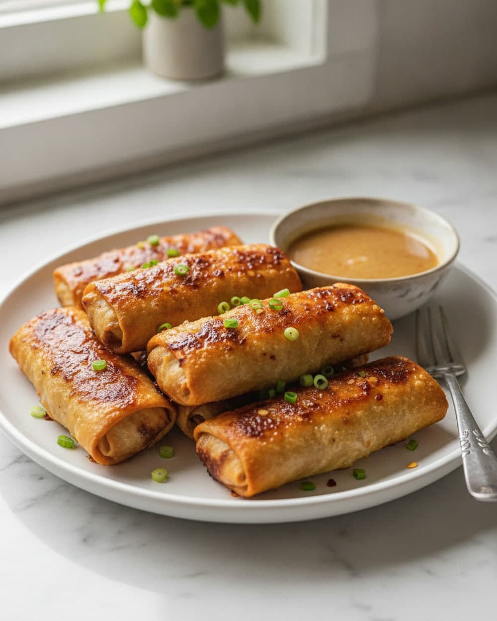 Chicken Cabbage Egg Rolls